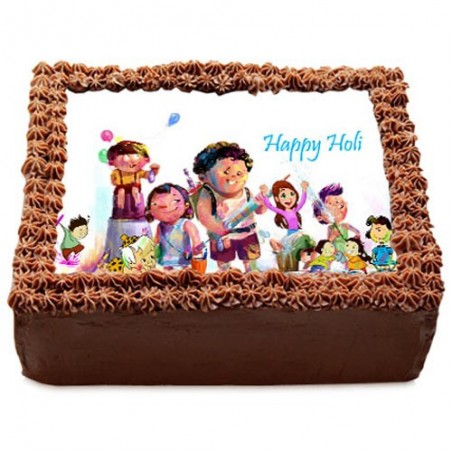 Personalised Holi Cake