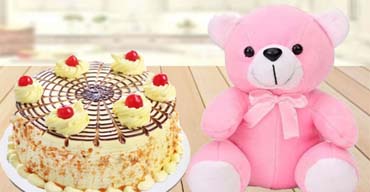 Cake and Teddy